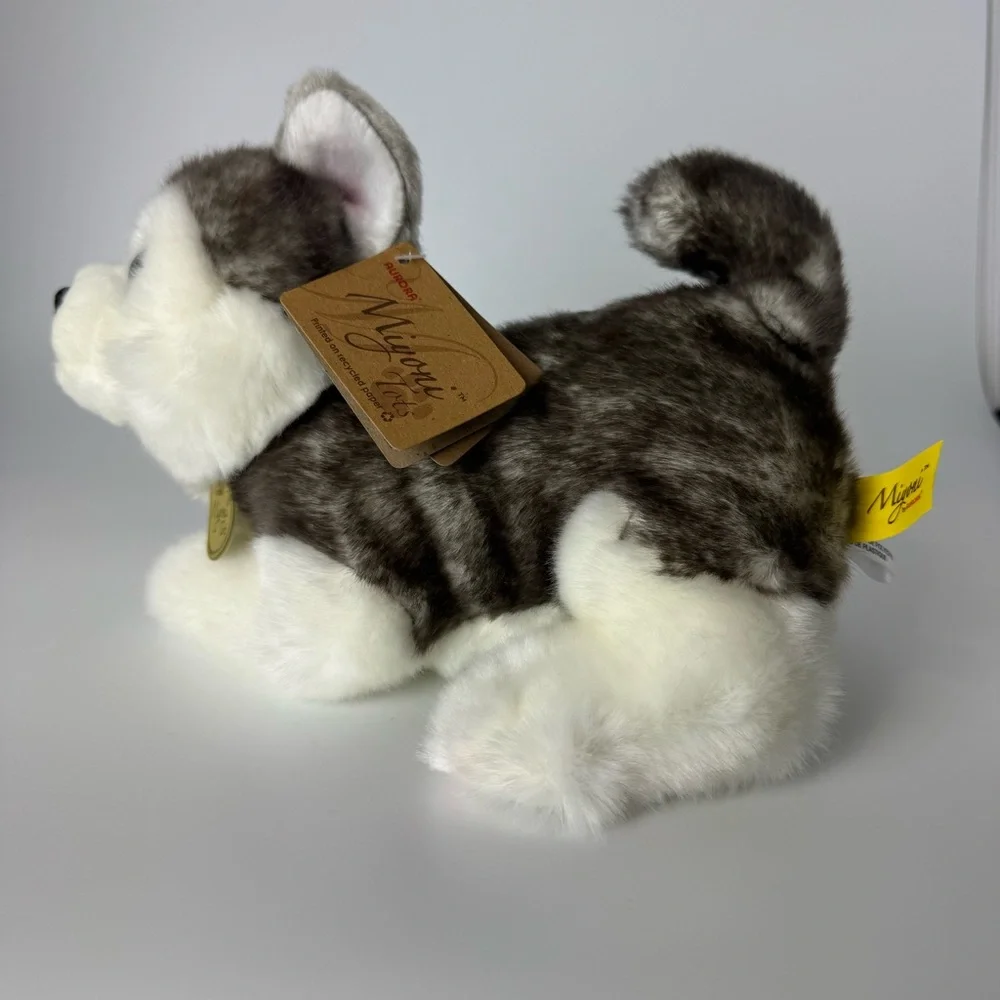 Miyoni Tots Aurora Plush of Siberian Husky Pup Dog
